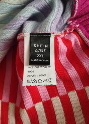 Эффектный яркий пуловер shein3 фото