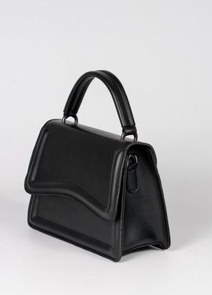 Женская сумка черная сумка черный клатч мини сумка мини клатч сумочка через плечо3 фото