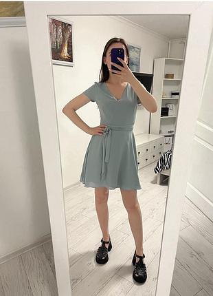 Шифоновое легкое платье