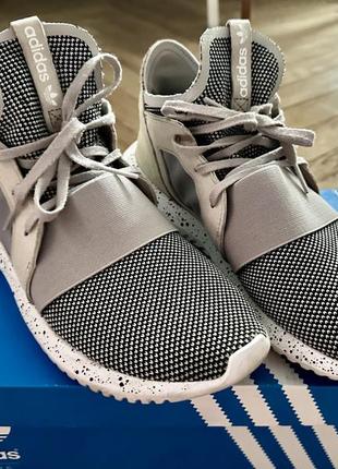 Кроссовки adidas tubular defiant grey6 фото