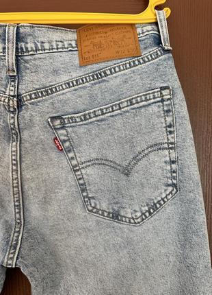 Джинсы levis 511 slim w32 l30 мужские4 фото