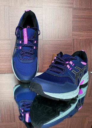 Кросівки жіночі розмір 39,5 asics gel-venture 8, жіночі кросівки, оригінальні жіночі кросівки асікс7 фото