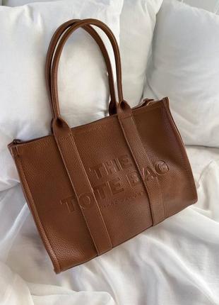 Сумка женская tate bag brown mini весна 2024