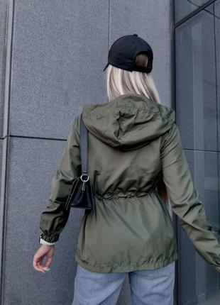 Класна якісна вітровка куртка жіноча плащівка8 фото