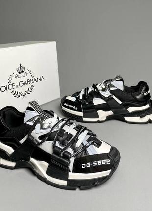 Кроссовки в стиле dolce&gabbana