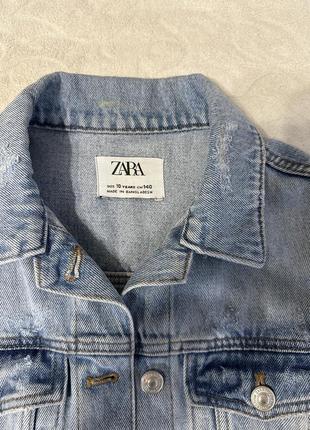 Джинсова курточка zara