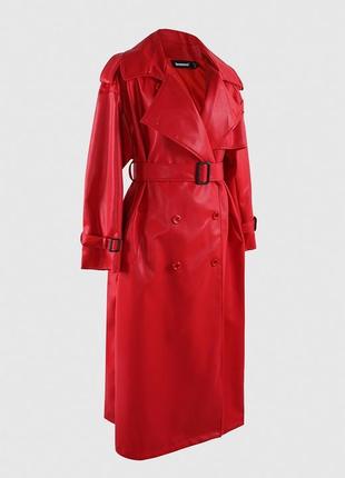 Кожаный плащ