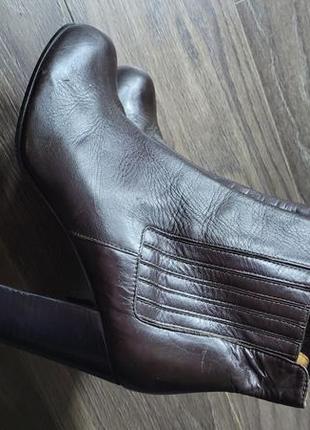 Італійські чоботи черевики натуральна шкіра2 фото