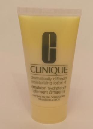 Clinique 3 steps dramatically different™ moisturizing lotion+ зволожуюча емульсія для сухої шкіри2 фото