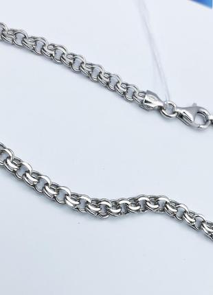 Серебряная цепочка бисмарк 60 17 г