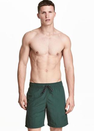 Новые мужские пляжные шорты h&amp;m оригинальный размер s1 фото