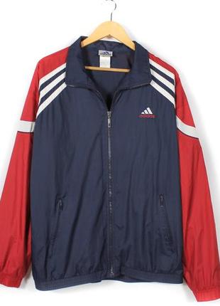 Adidas vintage олімпійка оригінальна вінтажна кофта на замку  розмір l