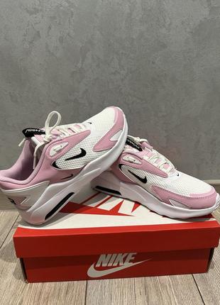 Nike air max bolt white light arctic pink w1 фото