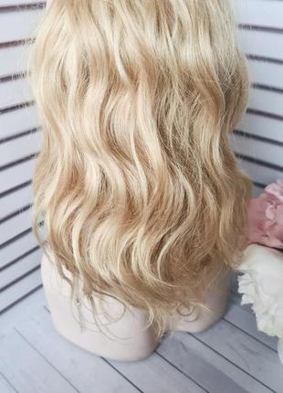 Редкость!хвост шиньон винтажный бабетта 100% натуральный словянский волос.