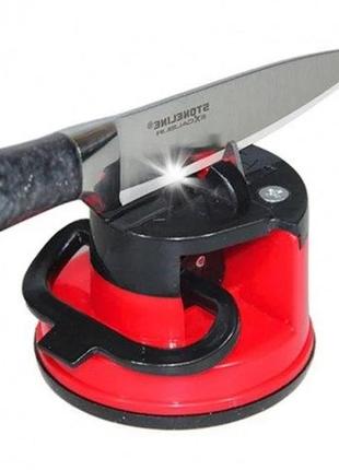 Точилка для ножей и ножниц clefers knife sharpener на присоске