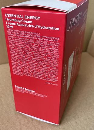 Shiseido trio hydration and prevention набір для догляду за обличчям4 фото