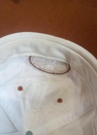 Котонова кепка бейсболка puma із шкіряним козирьком та регулятором6 фото