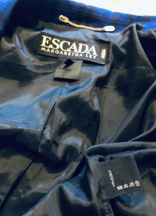 Эксклюзив! пиджак escada by margaretha ley оригинал бренд жакет дизайнерский размер l,xl,м3 фото