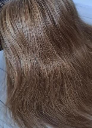 Винтажный шиньон хвост бабетта 100% натуральный волос9 фото