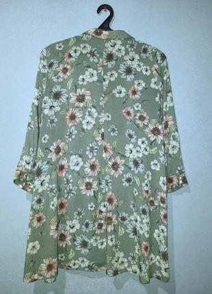 Блуза туника с цветочным принтом reserved6 фото