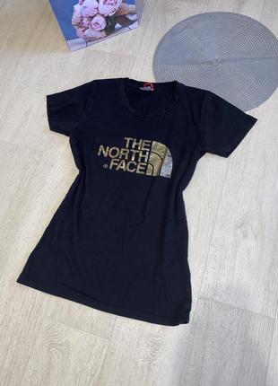 Женская футболка north face оригинал 100% коттон