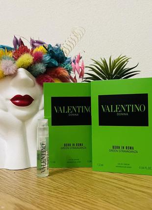 Оригінал пробник парфум парфумована вода valentino born in roma donna green stravaganza
