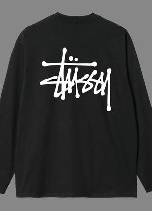 Лонгслив stussy стаси стуси стасси стусси футба футболки лонг