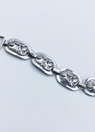 Браслет серебряный "украина" 19 см 19,41 г