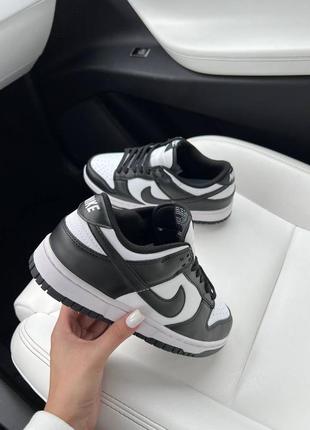 Демісезон nike sb dunk white black2 фото