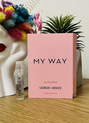 Оригінал пробник парфум парфумована вода giorgio armani my way