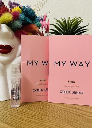 Оригінал пробник парфум парфумована вода giorgio Écharpe EA7 Emporio Armani nectar