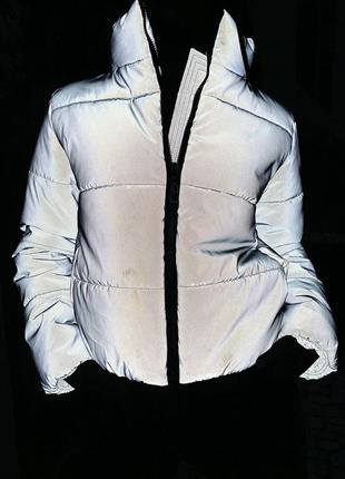 Светоотражающая рефлективная куртка2 фото