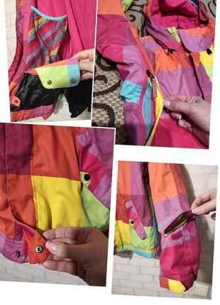 Яркая, цветная демисезонная куртка от бренда o'neill9 фото