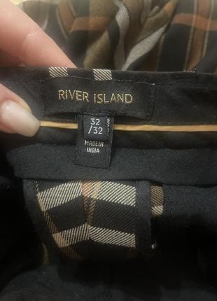 Фирменные брюки в клетку от river island m7 фото