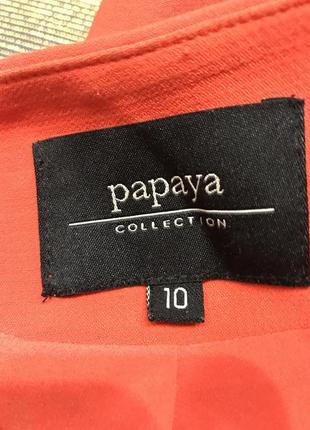 Пиджак без застежки р.10uk papaya4 фото