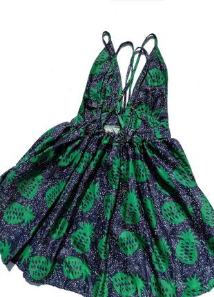 Платье с зелёными ананасами lansbell6 фото