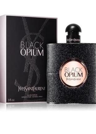 Женская парфюмированная вода black opium yves saint laurent 90 мл