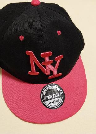 Нова якісна стильна брендова кепка new york1 фото