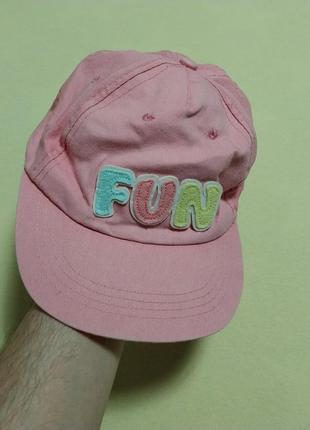 Стильная фирменная кепка fun