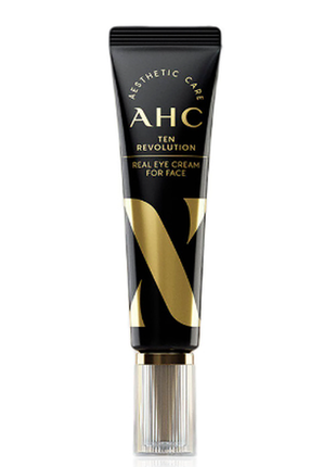 Омолаживающий крем для век и лица ahc ten revolution real eye cream for , 30 мл