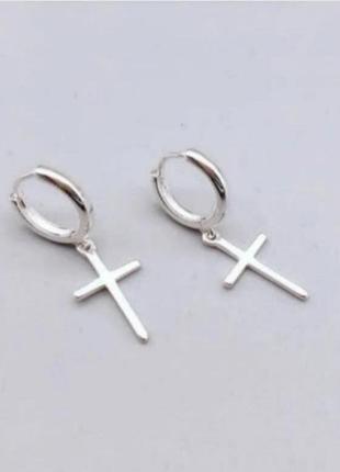 Серьги серебро серьги silver original