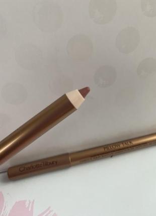 Оригінал олівець для губ повнорозмірний charlotte tilbury lip cheat - pillow talk