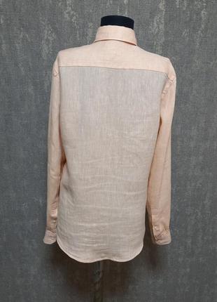 Рубашка, блуза льняная 100%лен  премиум качества2 фото