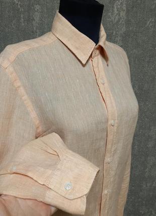 Рубашка, блуза льняная 100%лен  премиум качества6 фото