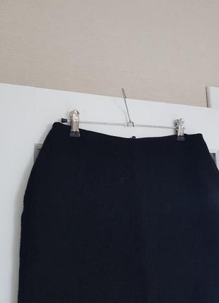 Качественная базовая юбка чистая шерсть marks &amp;spencer3 фото