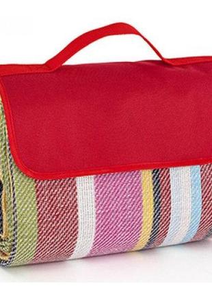 Килимок для пікніка та пляжу водовідштовхувальний непромокальний/складна підстилка туристична