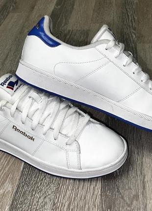 Оригинальные, кожаные кроссовки reebok royal flag5 фото