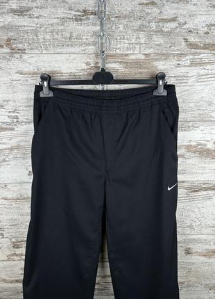 Мужские спортивные штаны nike swoosh dri fit с утяжками винтажные tech fleece modern2 фото