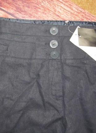 Нові штани палацо на пишні форми (у складі 55% льон)5 фото