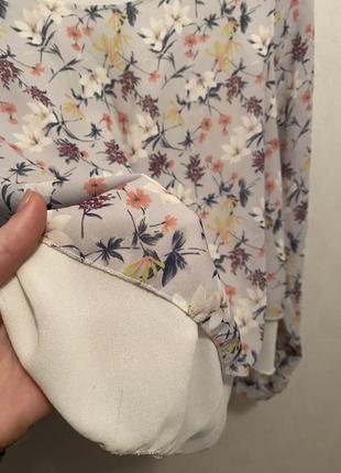 Блузка шифон квітковий принт3 фото